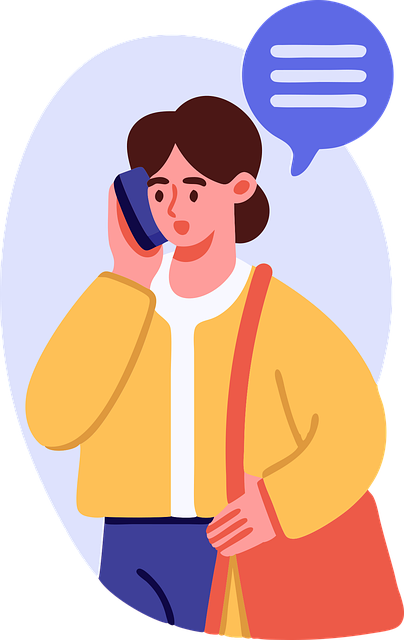 This is a Lady with her phone at her ear talking smoothly and without interruption with someone.